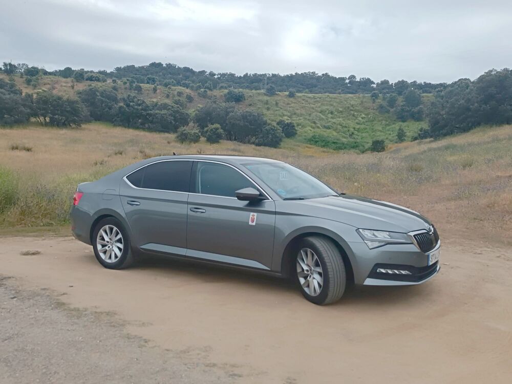Škoda Superb gris de Taxi en Vilches